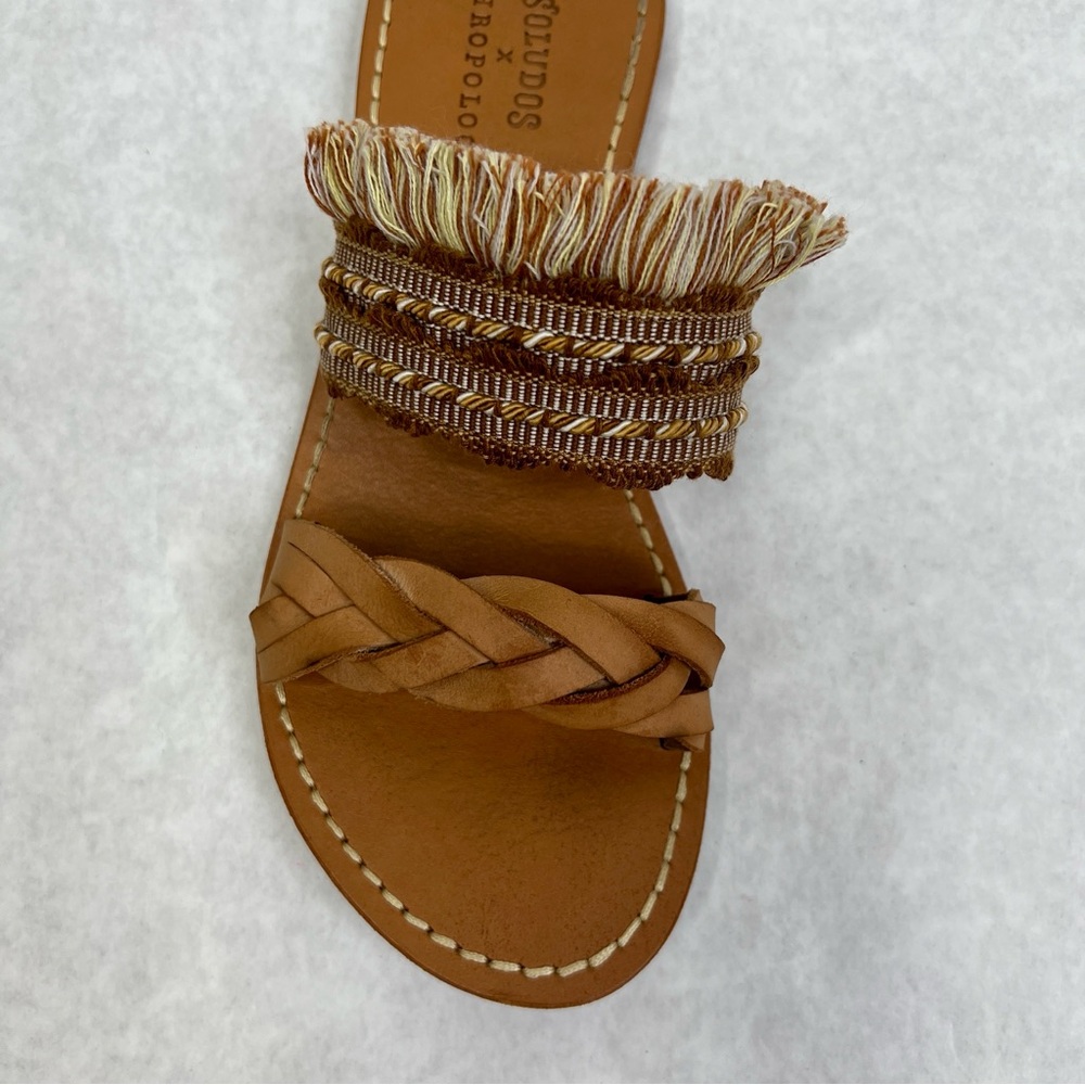 SOLUDOS x ANTHROPOLOGIE Panarea Braided
Slide Sandals - Sz 7 - Picture 10 of 13